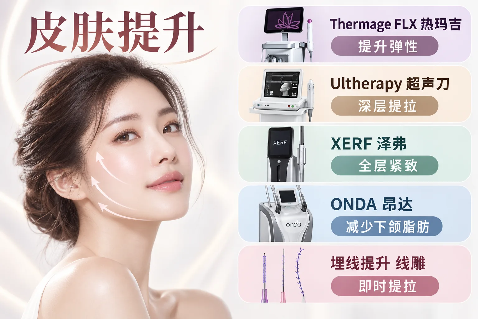 皮肤提升设备参考